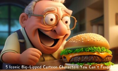 big lipped cartoon characters